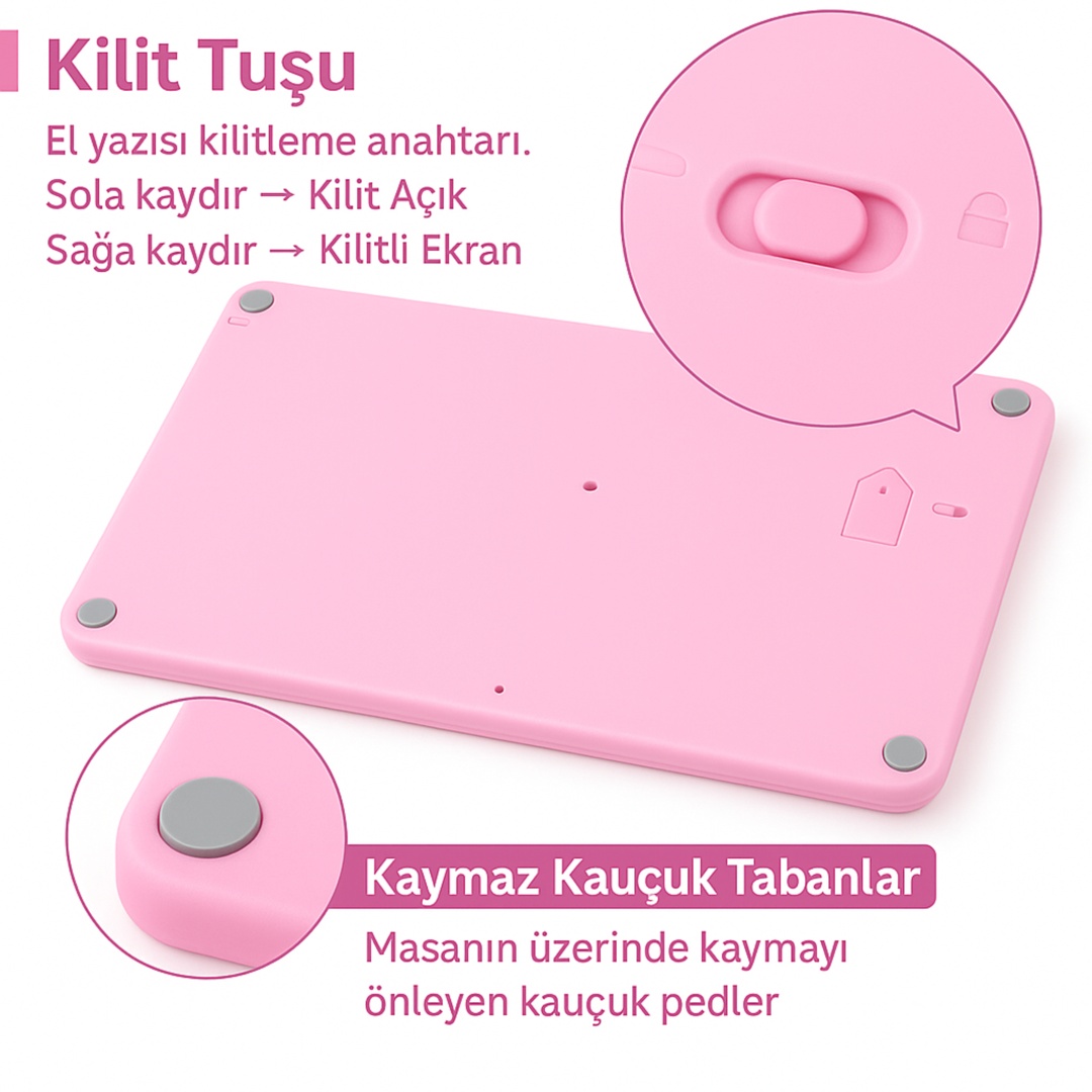 YAZI TAHTALI HESAP MAKİNESİ