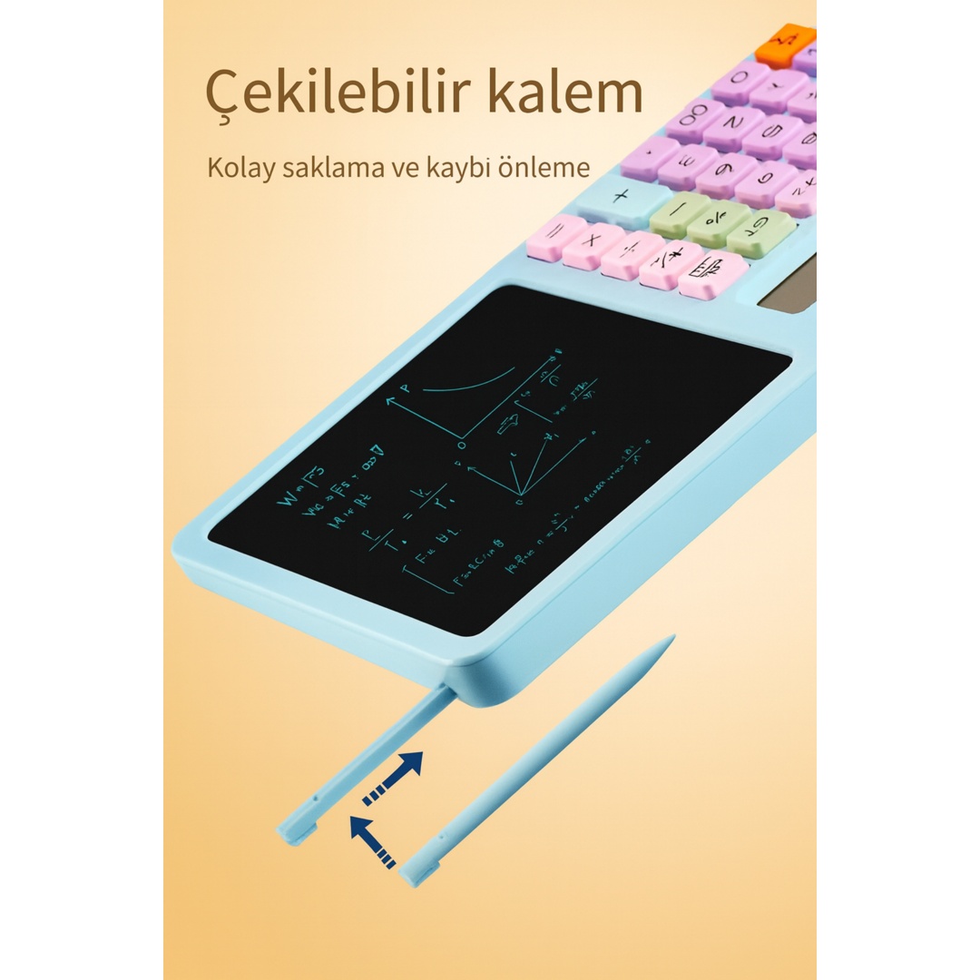 YAZI TAHTALI HESAP MAKİNESİ